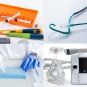 Collage of healthcare products